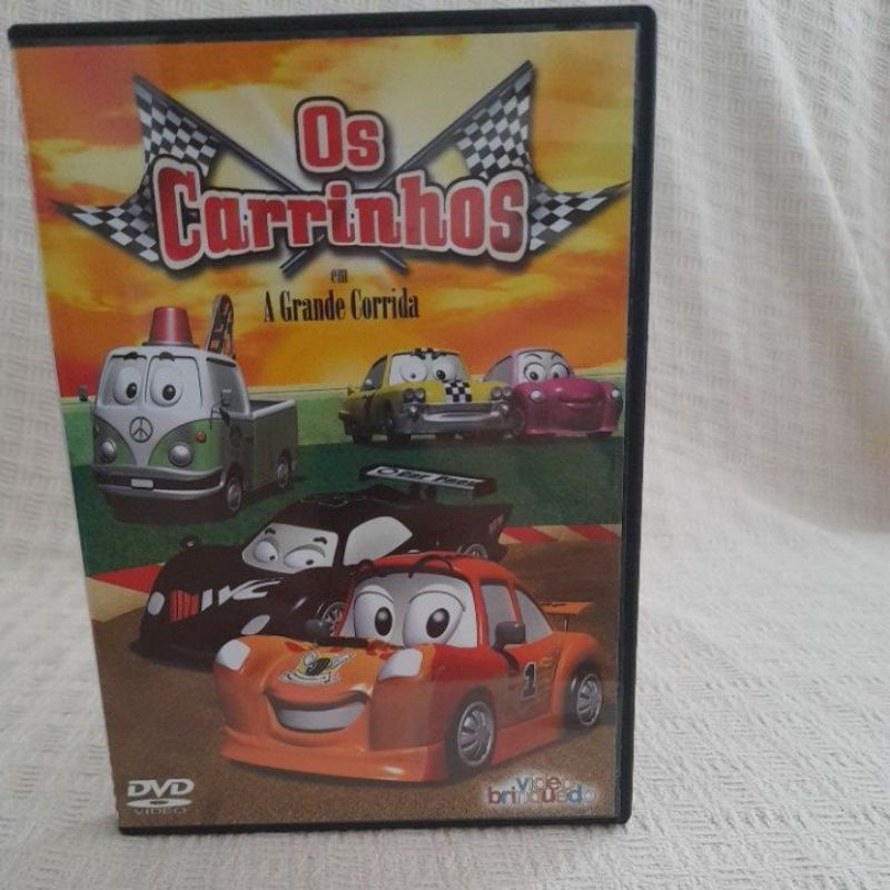 Dvd Infantil os Carrinhos Volume 1 - Lar&Lazer