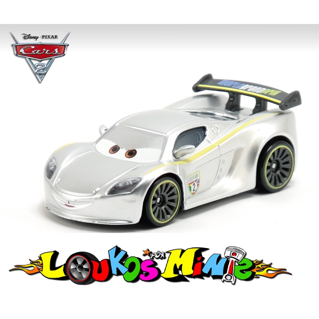 Disney Cars 2 Lewis Hamilton With Metallic Finish Loose