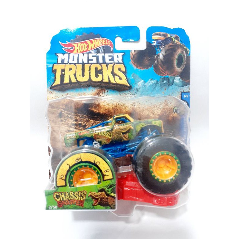 Carrinho Hot Wheels Monster Trucks / Chassis Snapper | Shopee Brasil