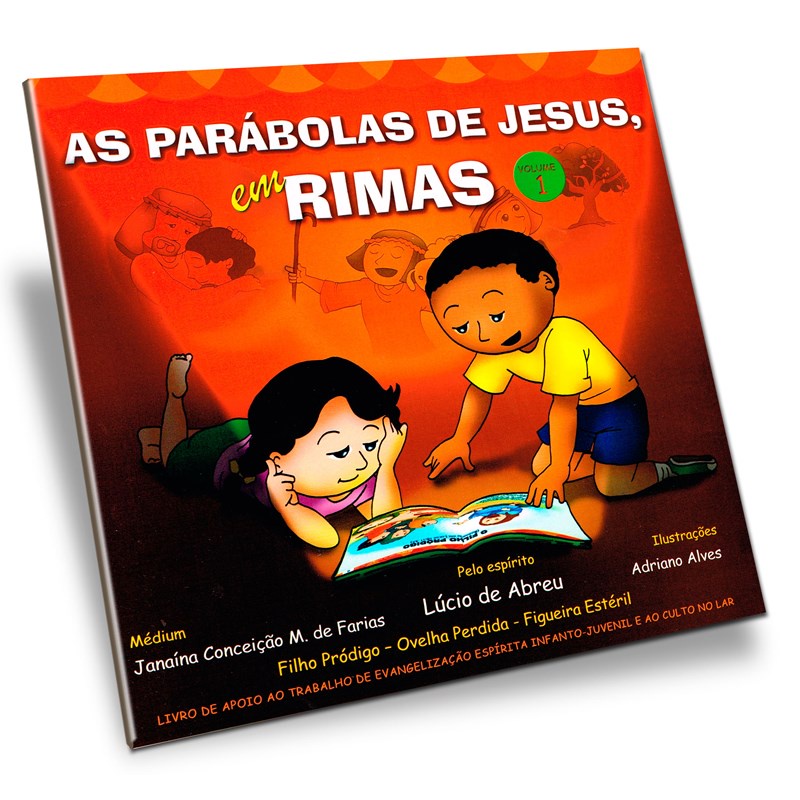 Parábolas de Jesus Em Rimas (as) - Volume 1 | Shopee Brasil