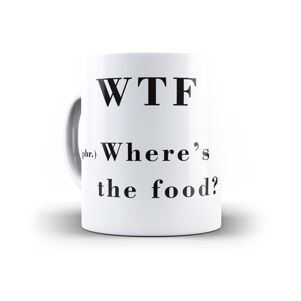 caneca ingles - dicionario WTF | Shopee Brasil