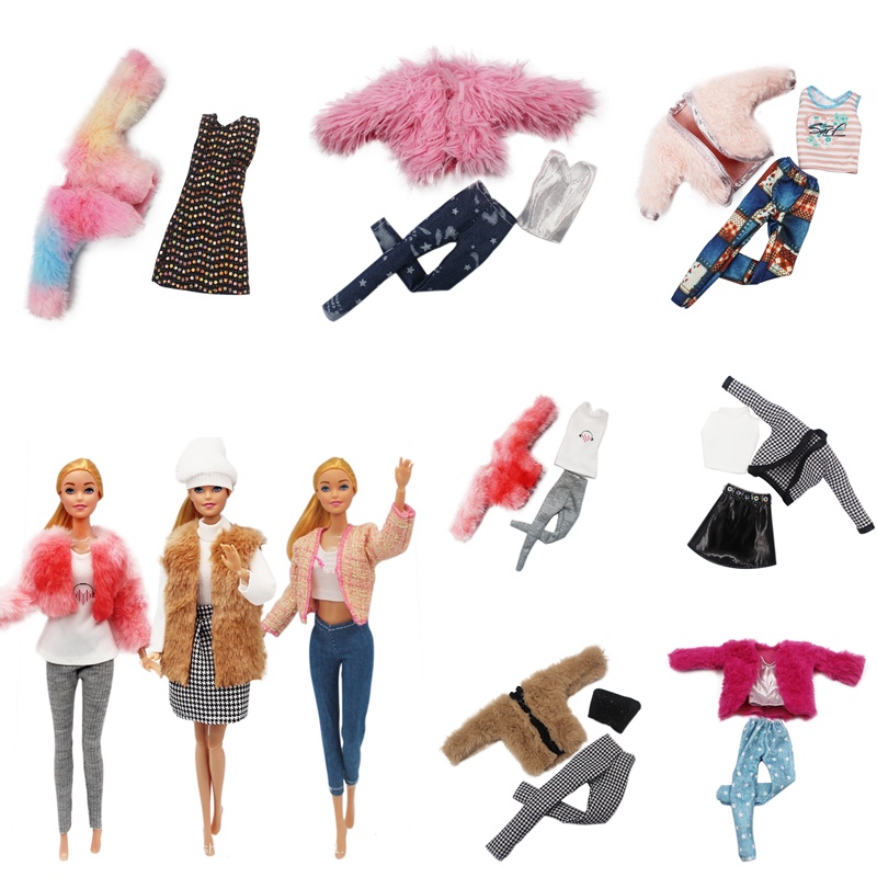 Compre 1 conjunto de roupas de boneca 1/6, 12 polegadas, 30 cm, roupas de  boneca, terno casual, acessórios para bonecas