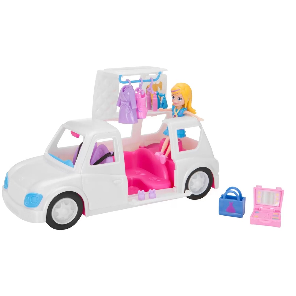 Polly Pocket Chegue com Muito Estilo na Limo - Mattel - Livraria e