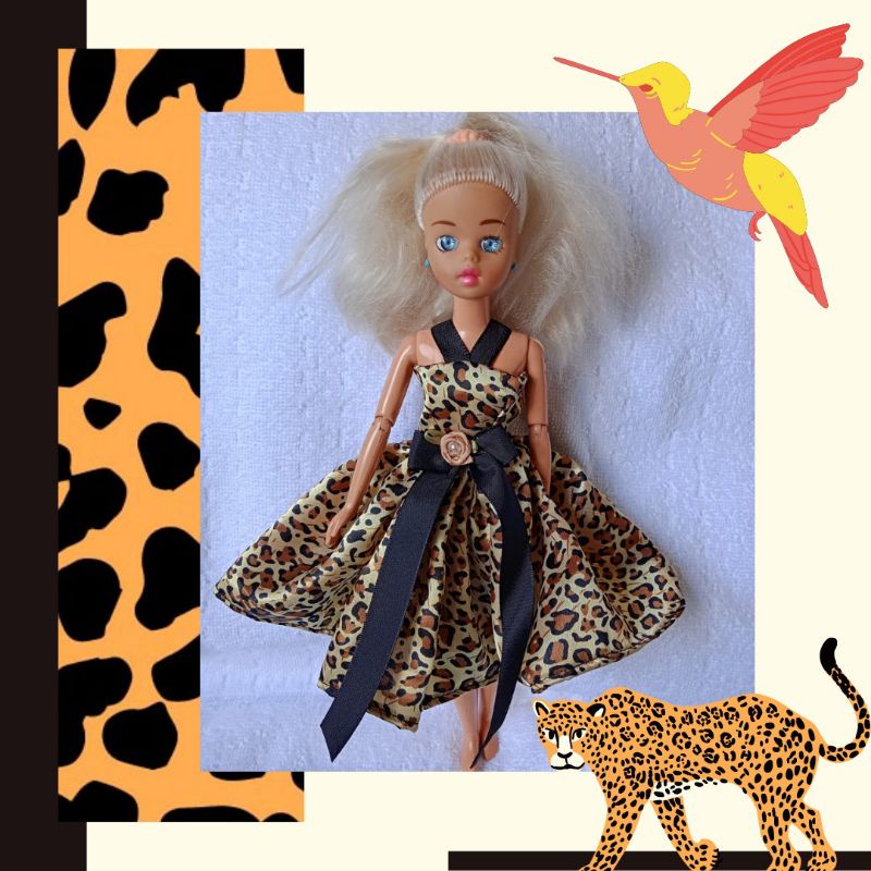 Roupa Barbie Oncinha  Elo7 Produtos Especiais