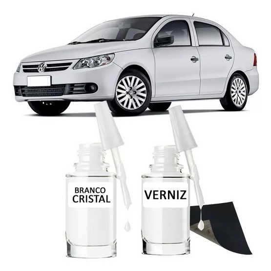 Tinta Tira Risco Volkswagen Voyage Branco Cristal