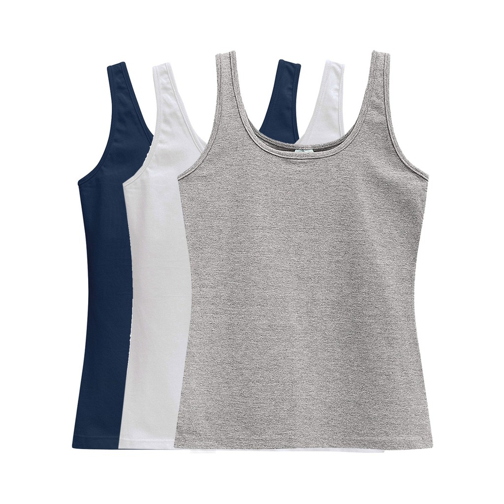 Kit de Regata Feminina de Algodão