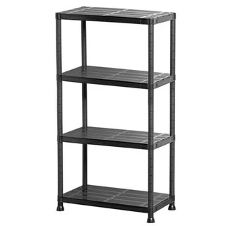 Prateleira Modular Plástica Organizador Pra Casa Preta