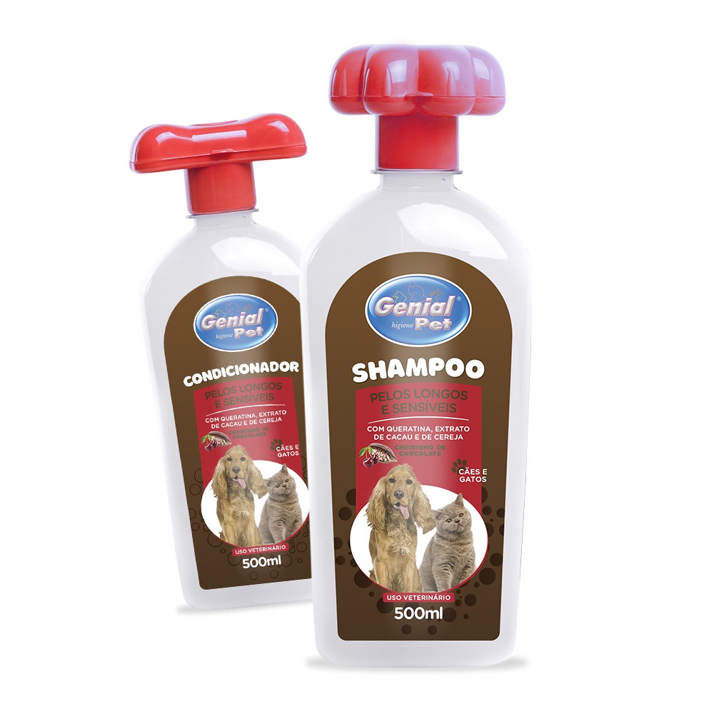 Kit Shampoo e Condicionador Super Brilho Pet para Cães e gatos Pet Smelling  pelos mais fofinhos e brilhantes