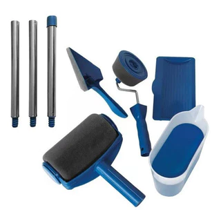 Kit 8 Pcs Rolo Pintura Inteligente Sem Sujeira Pintar Facil