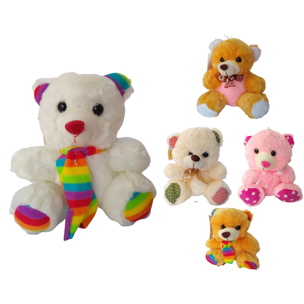 Brinquedo Infantil Pelúcias Ursinhos Urso Fofinhos Colorido. | Shopee ...