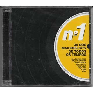 CD Lacrado Nº 1 - 38 Dos Maiores Hits De Todos Os Tempos - Duplo Raro Original Lacrado De Fábrica