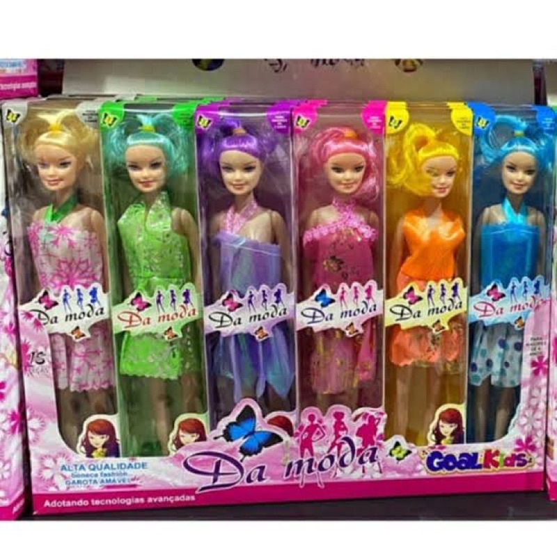 Boneca Estilo Barbie Barata Gatíssima Nova Série Linda Goalkids