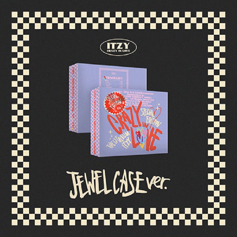 ITZY - CRAZY IN LOVE SPECIAL EDITION (JEWELCASE VER) | Shopee Brasil