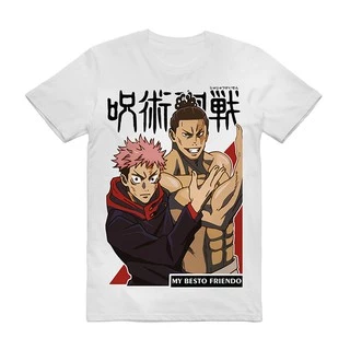 Camiseta My Besto Friendo Jujutsu Kaisen Yuji Todo Camisa Unissex - ESTAMPA EM ALTA DEFINIÇÃO