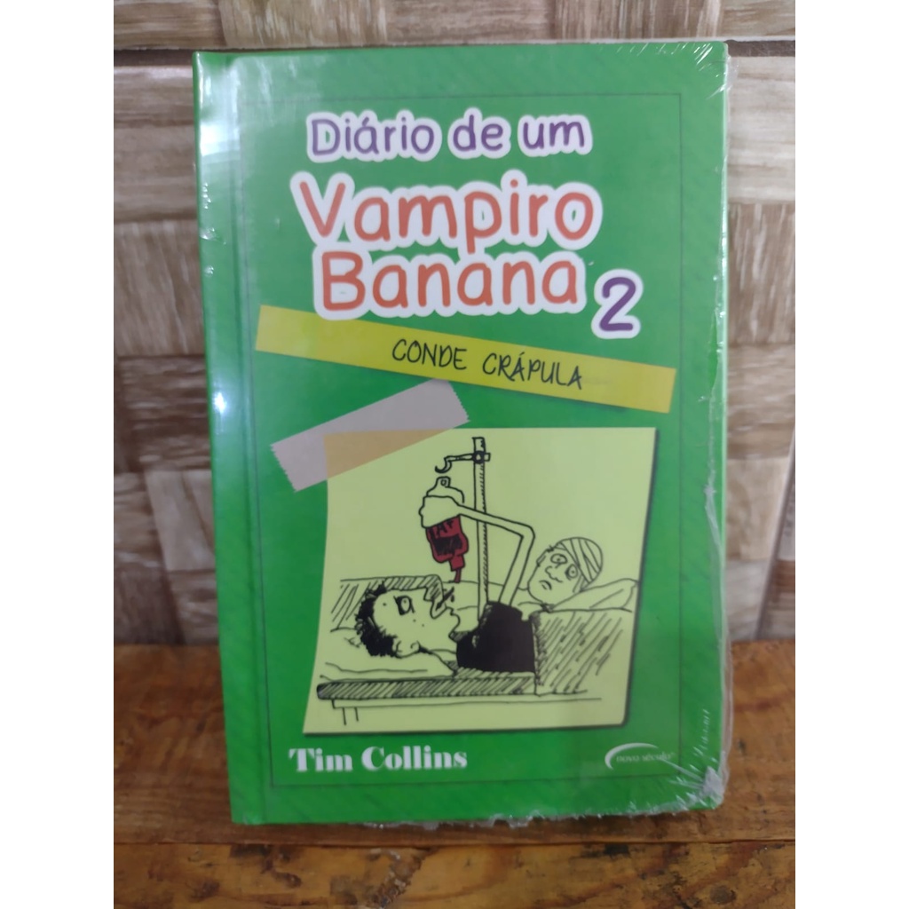 O Diário de um Vampiro Banana de Tim Collins - Livro - WOOK