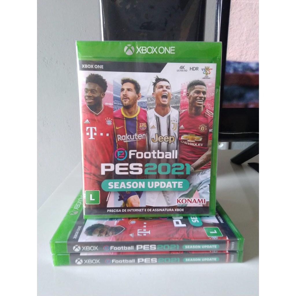 PES 2021 EFOOTBALL XBOX ONE XBOX SERIES X MÍDIA FÍSICA LACRADO | Shopee ...