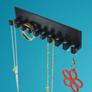 Organizador Joias Bijuterias Expositor Aneis Suporte Colar Pulseira