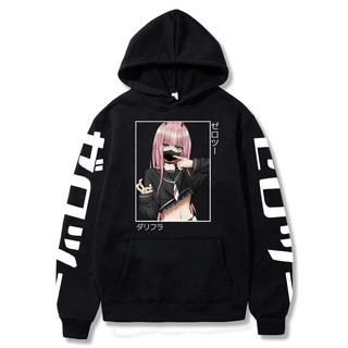 Blusa Moletom Dfarling Na Franxx Zero Two Eyes Anime