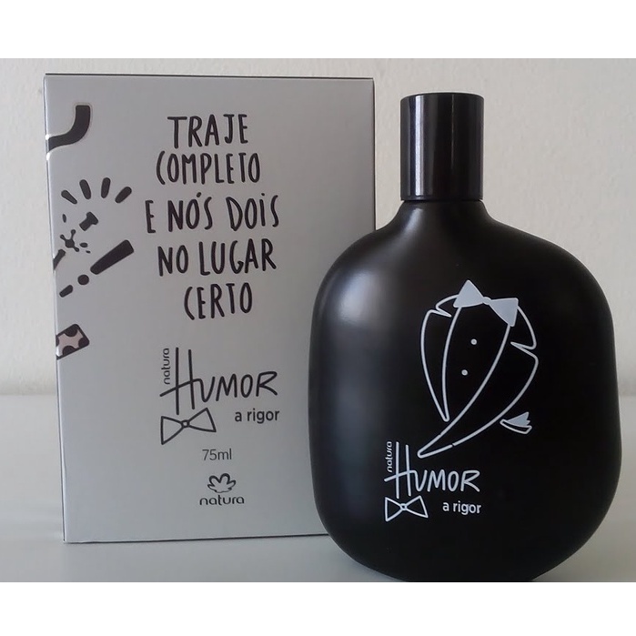 Humor a rigor desodorante colônia masculino 75 ml Natura | Shopee Brasil