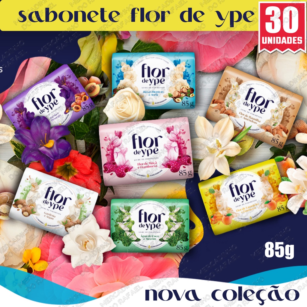 Sabonete 85gr Flor de Ype Flor Laranjeira Damasco