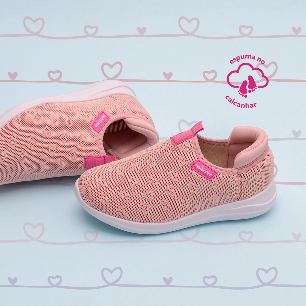 Tênis infantil molekinha store feminino