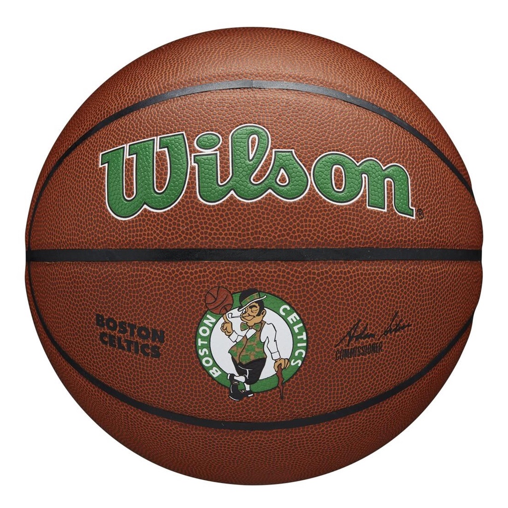 Bola de Basquete Wilson NBA Authentic Indoor Outdoor #7 - Marrom