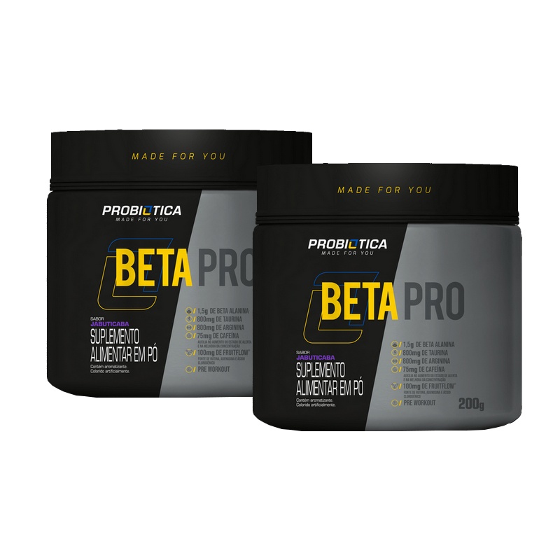 Kit 2x Beta Pro 200g - Probiótica | Shopee Brasil