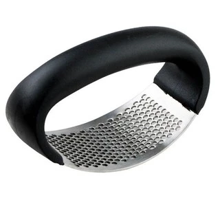 OFERTA 1 Amassador Espremedor Triturador De Alho Manual Cozinha Inox Ke Home OU CLINK