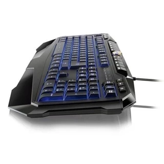 Teclado Gamer Warrior Dalek Teclas Macro LED Preto Tc167