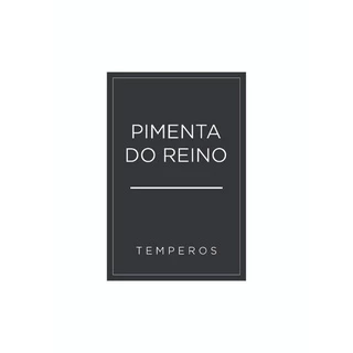Tempero 40 Etiqueta adesiva, rotulo tempero 6x4