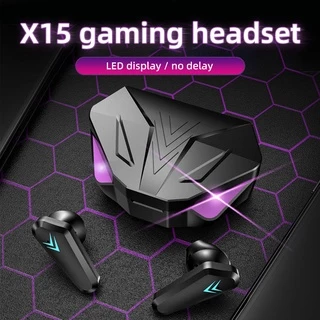 Display LED para fones de ouvido Bluetooth sem fio X15 Tws