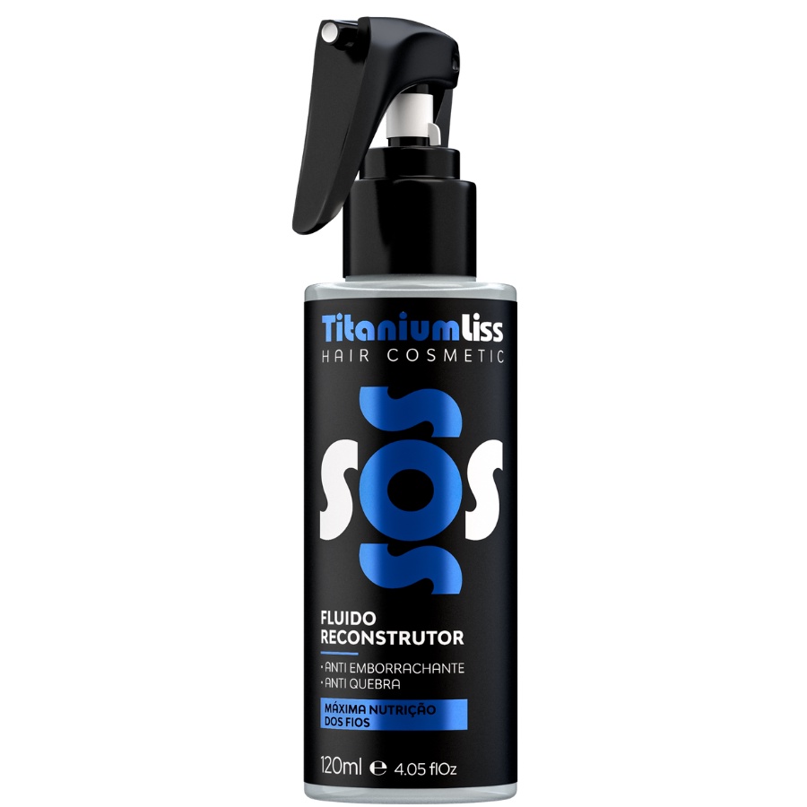 Sos Capilar Titanium Liss Reconstrutor 120 Ml | Shopee Brasil