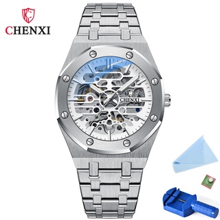 CHENXI Relógios Masculinos Marca Top Mecânicos Automáticos De Punho Para Homens De Pulso Luminosos De Aço Inoxidável Negócios