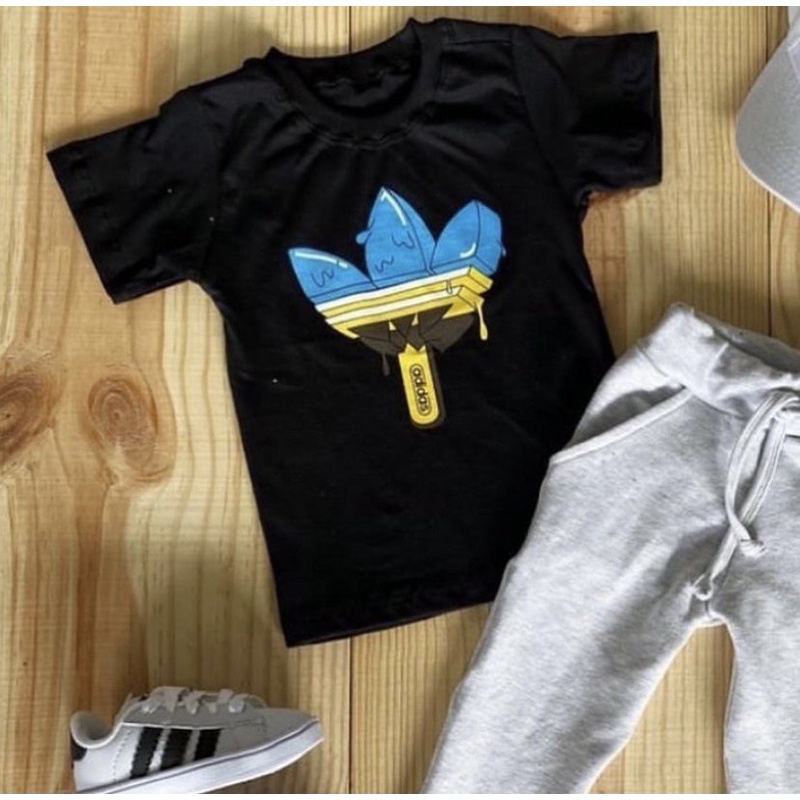 Blusa da adidas sales infantil