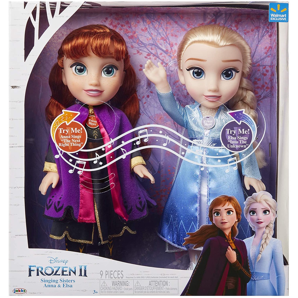 Bonecas Frozen II Sing original Disney Store<br>Exatamente como na foto  ainda<br>Funcionando - Hobbies e coleções - Parque das Nações, Santo André  1254443402