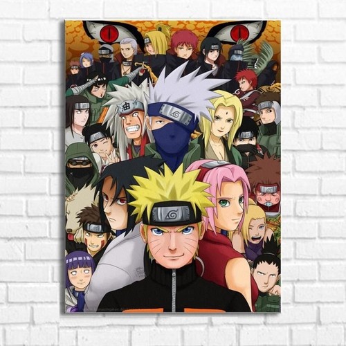 Placa Decorativa Desenhos Animados Naruto pdad-30