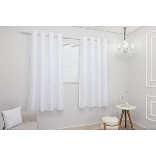 Cortina Lana Oxford 3,00 X 1,80 Para Sala/Quarto/Escritório