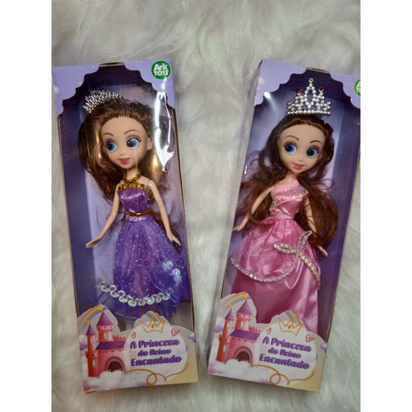 Boneca Barbie Princesa com coroa Mattel - Loja Zuza Brinquedos