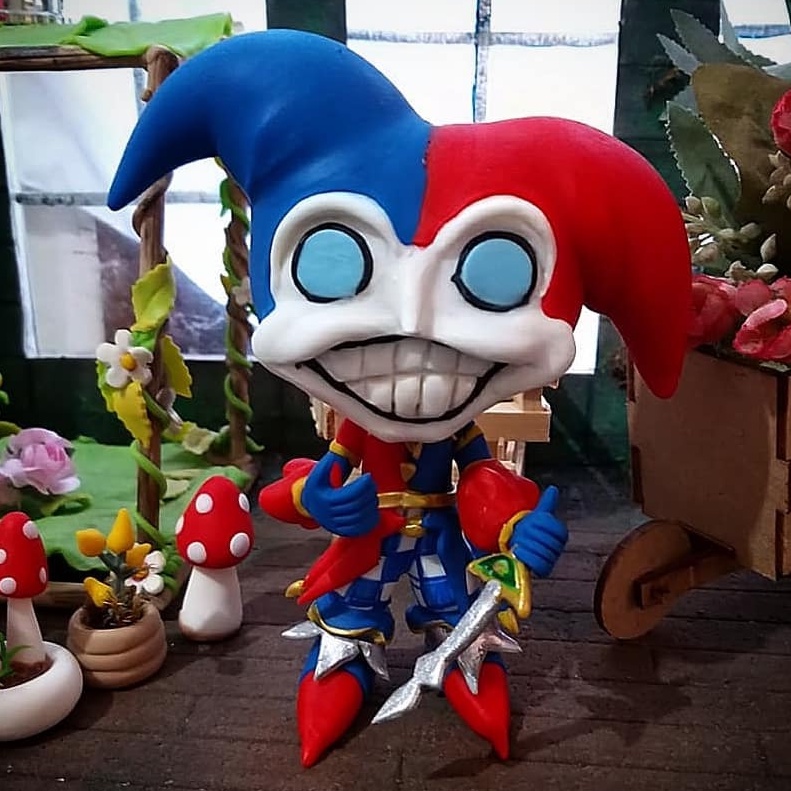 Funko Pop Artesanal Shaco (League of Legends - LOL)