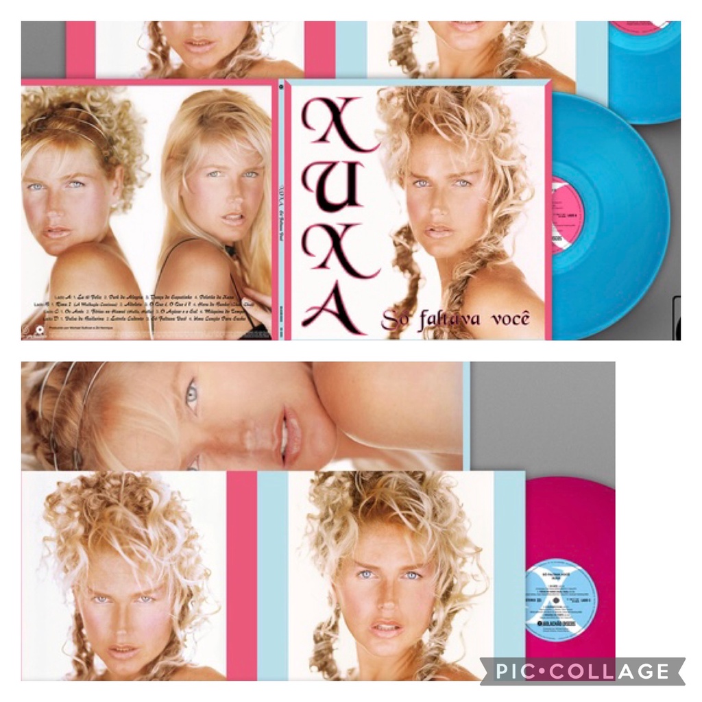 Lp Xuxa SÓ Faltava VocÊ Rosa E Azul Zerados Shopee Brasil 