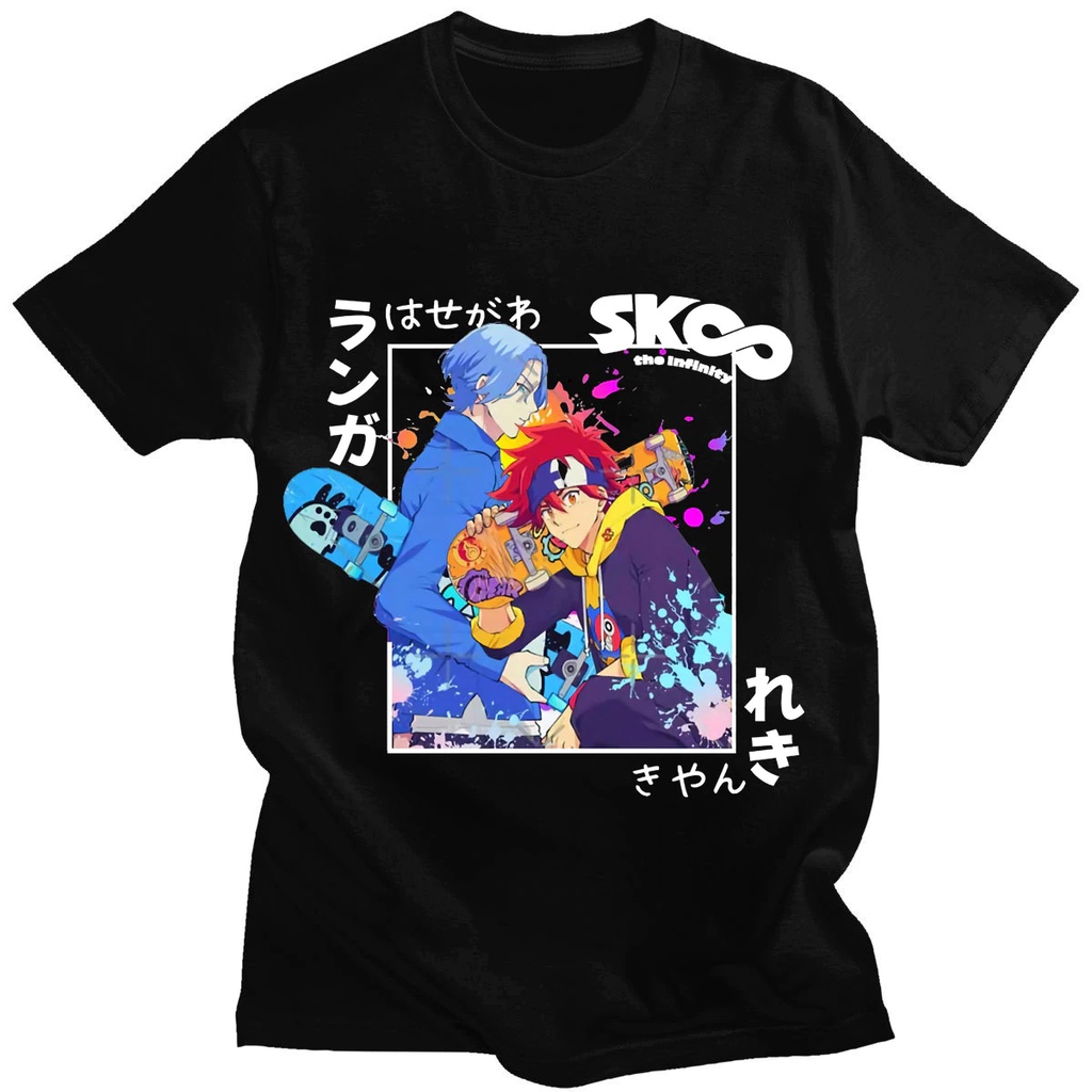 Camiseta Focus Anime Sk8 The Infinity Manga Curta