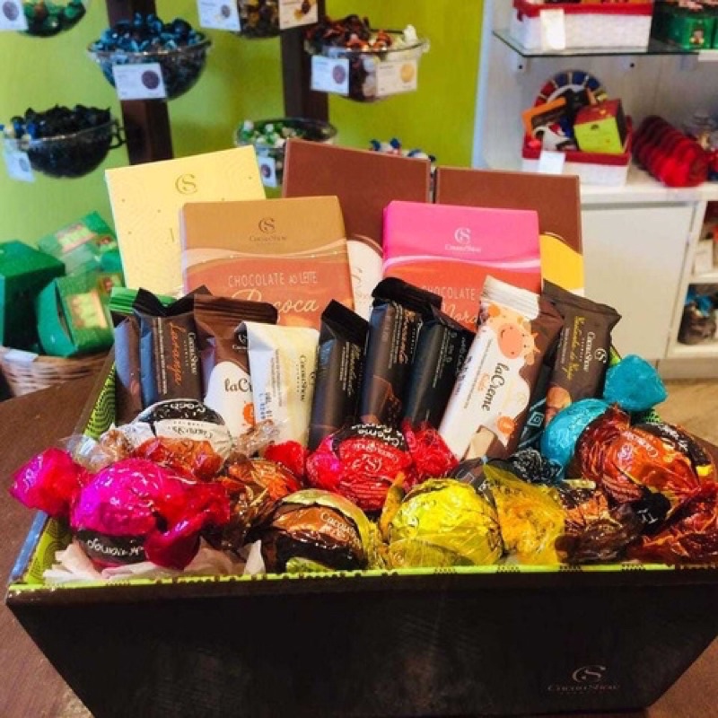 Cesta De Chocolates Para Presente Cacau Show Chocolates Shopee