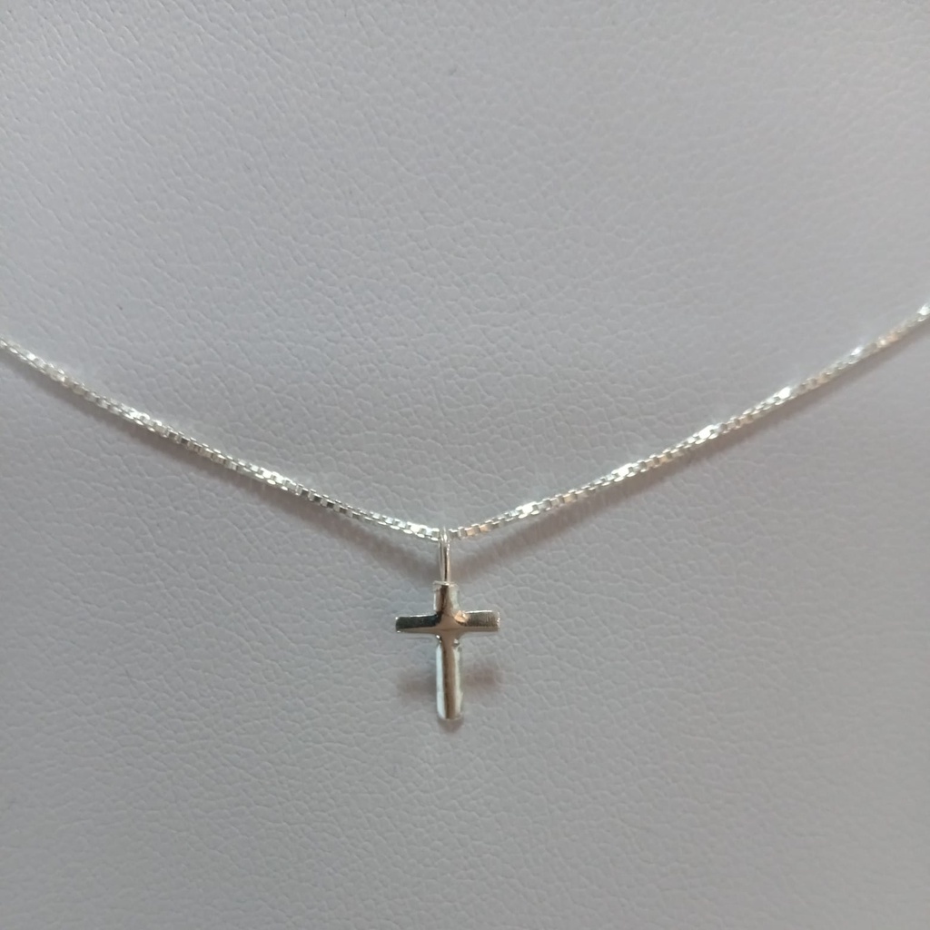 Colar Cruz ( Prata 925 )