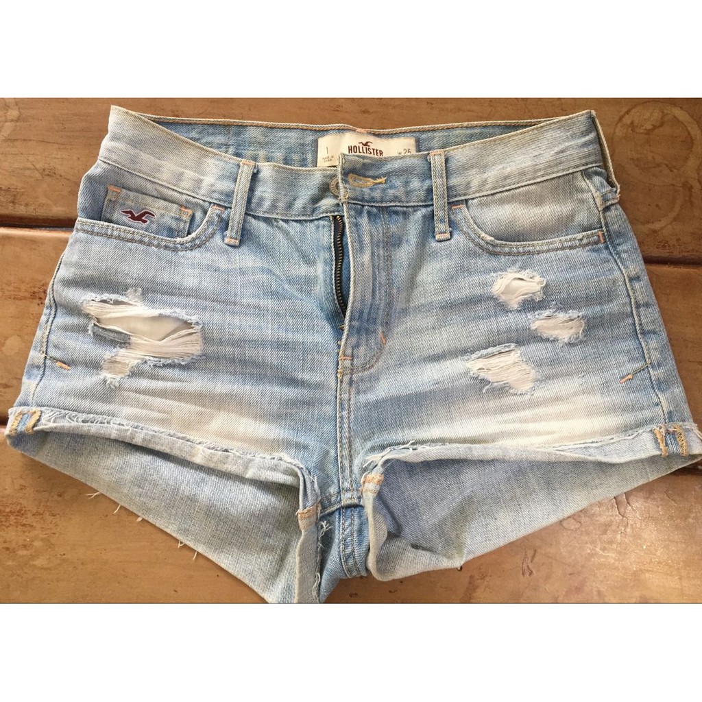 Hollister feminina shorts discount jeans