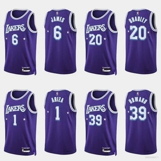 Nova Camisa Da Nba Lakers Bradley James Ariza Howard De Basquete Clásica Colete Esporte City Edition a
