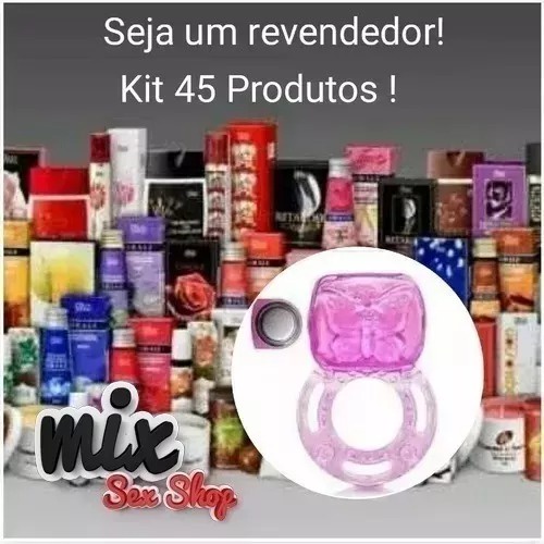 Kit Sex Shop 45 Itens ErÓticos Sexy Shop Produtos No Atacado E Revenda Com Menor PreÇo 8601