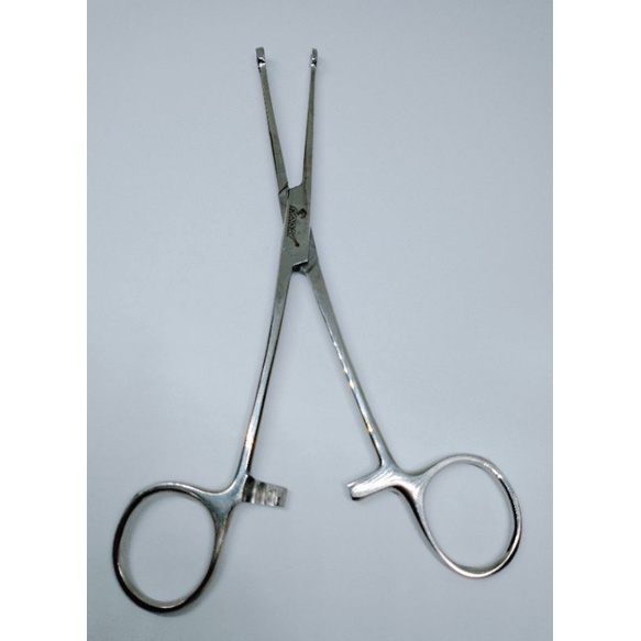 pinça angular perfuração aço inox 16cm para estúdio aplicação de body ...