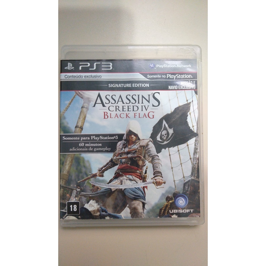 Assassin's Creed IV Black Flag PS3 Shopee Brasil