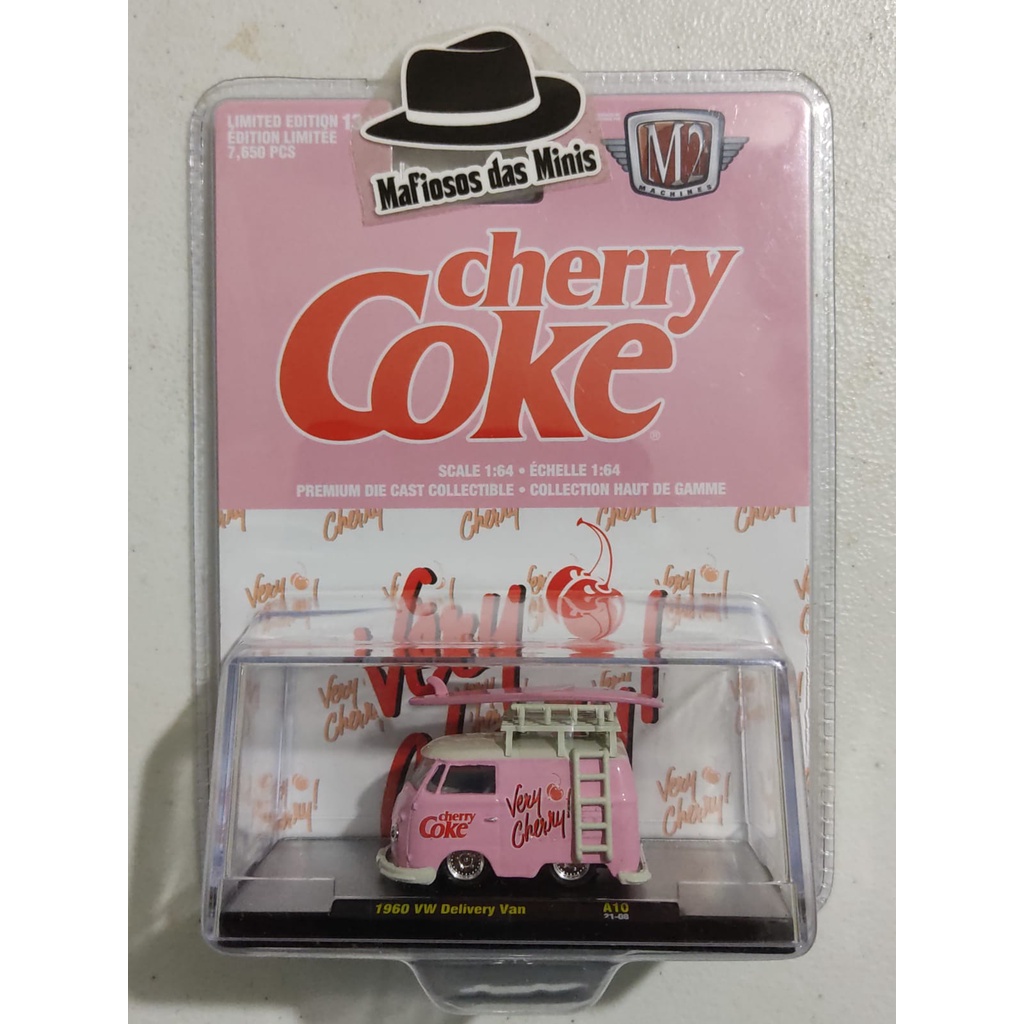 M2 Machines 1960 VW Delivery Van Short Van Kool Kombi Cherry Coke