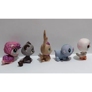 Littlest Pet Shop Original 2012 Kitten 2215 Coelho 2208 Pomba 2211 Hamster 2213 Porco Espinho 2219